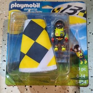 Playmobil Sports Action Yellow and Black Paraglider